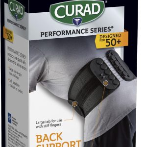 SUPPORTS: BACK SUPPORT WITH LOW-FRICTION PULLEY SYSTEM, SENIOR, UNIVERSAL SIZE