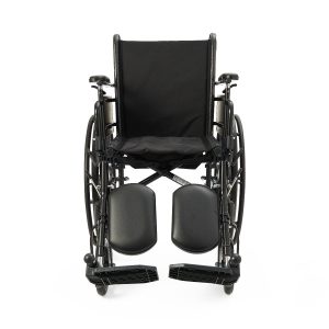 WHEELCHAIRS: K3 GUARDIAN 16" WIDE WHEELCHAIR WITH HEIGHT-ADJUSTABLE DESK-LENGTH ARMS AND ELEVATING LEG RESTS