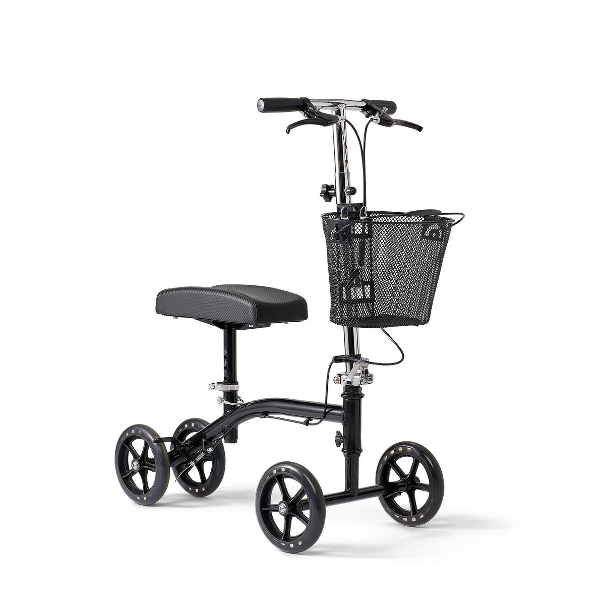 WALKING AIDS: GEN 4 STANDARD KNEE WALKER WITH 8" WHEELS, BLACK