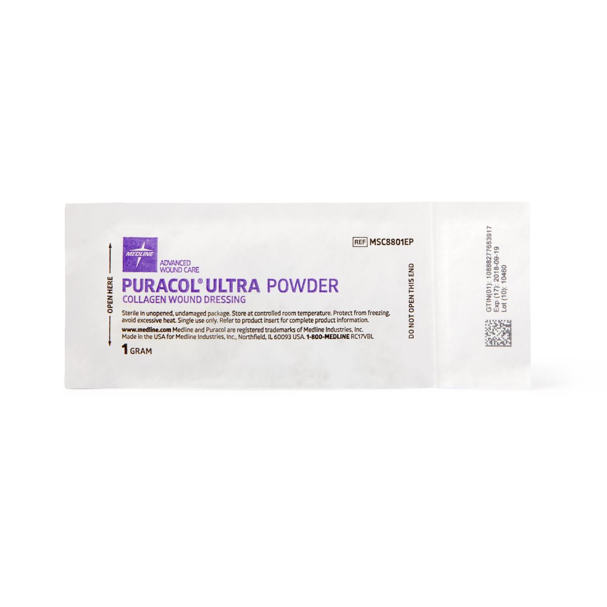 DRESSINGS: PURACOL ULTRA POWDER COLLAGEN WOUND DRESSING, 1 G