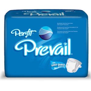 INCONTINENCE BRIEFS: PREVAIL PER-FIT HEAVY ABSORBENCY BRIEF, SIZE XL, 59" TO 64" WAIST, 15/PACK