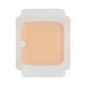 DRESSINGS, ADHESIVE: OPTIFOAM ADHESIVE FOAM WOUND DRESSINGS, 4" X 4", IN EDUCATIONAL PACKAGING