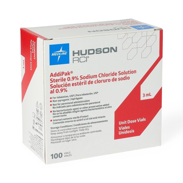 Addipak SALINE SOLUTIONS: ADDIPAK RESPIRATORY INHALATION SOLUTION, SALINE 0.9% ...