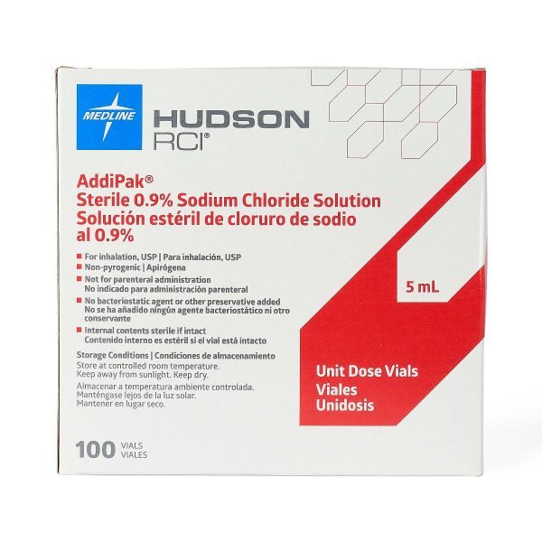 Addipak SALINE SOLUTIONS: ADDIPAK RESPIRATORY INHALATION SOLUTION, SALINE 0.9% ...