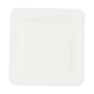 GAUZE: STERILE BORDERED GAUZE ADHESIVE ISLAND WOUND DRESSING, 4" X 4" WITH 2.5" X 2.5" PAD
