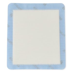 DRESSINGS: OPTILOCK NONADHESIVE SUPER ABSORBENT WOUND DRESSINGS, 5" X 5.5", IN EDUCATIONAL PACKAGING