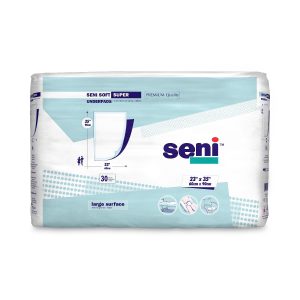 UNDERPADS: SENI SOFT SUPER UNDERPADS, 23" X 35"